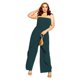 City Chic Women's Plus Size Jumpsuit - Attract FF, 16