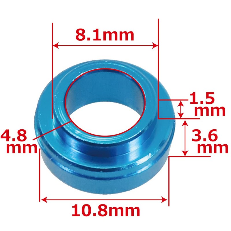 Eagle Model Tamiya TT02-07U Upright Color Set