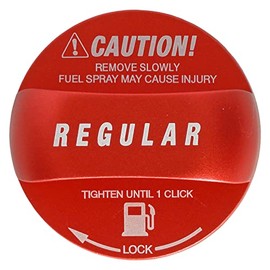Brighton Net BC-FUCAPCVERSU-RE Suzuki Oil Spout Cap Cover, Regular Specifications, Aluminum, Red