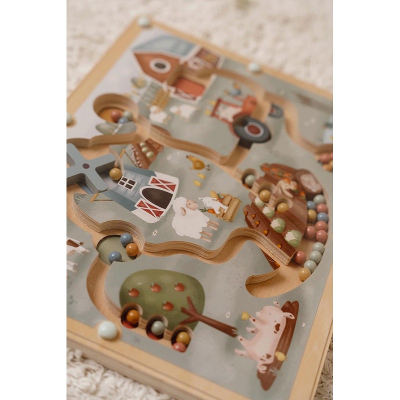 Little Dutch 7164 Magnetic Game Labyrinth Farm - Little Farm