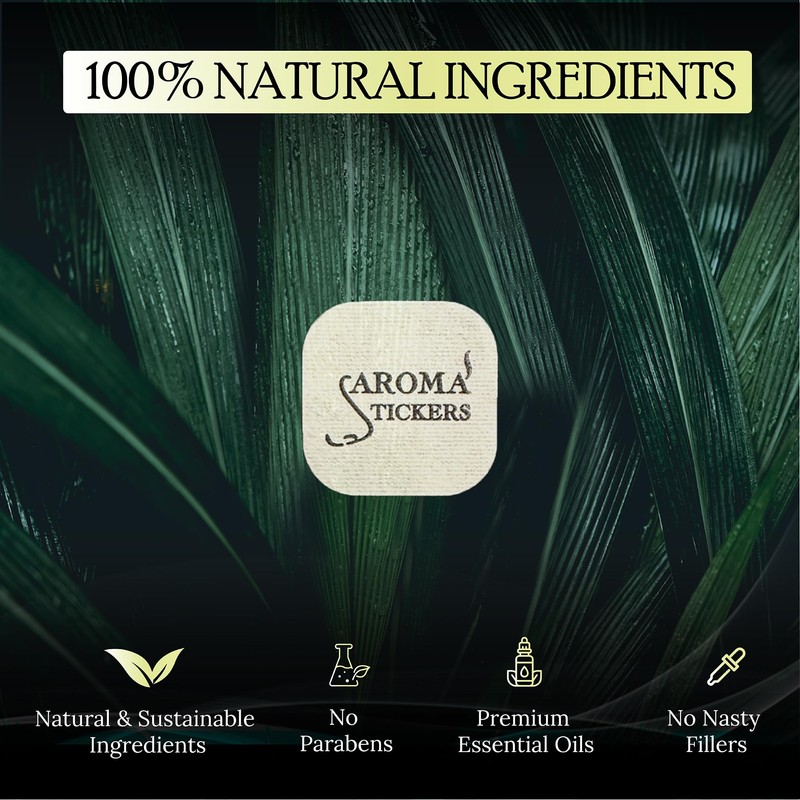 AROMA STICKERS® Original Blend Romance - 100% Natural Essential Oil