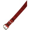 WILSON mens 1" apparel belts, Scarlet, 18 inches x 22