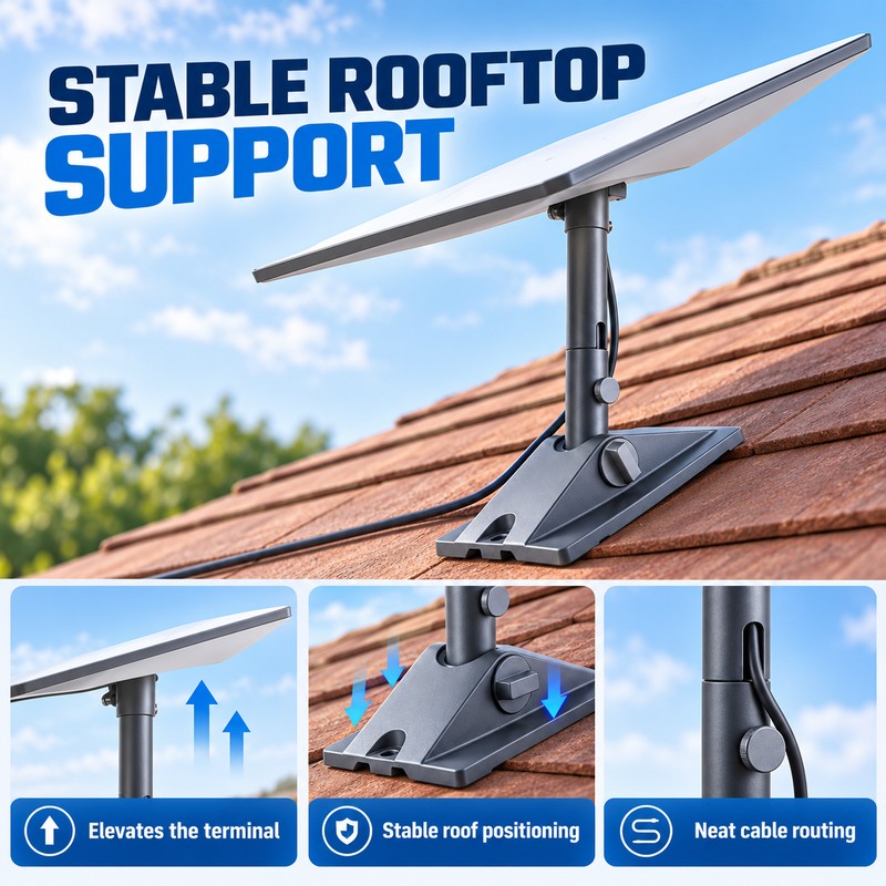 Starlink Gen 3 Wall Mount Kit for Satellite Dish Installation