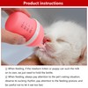 Pet Feeding Bottle for Puppies and Kittens,40ml Pink