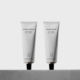 Camomentri Natural Aroma Hand Cream Rose Comfort & Vita C Capri Set (50ml x 2) - 2-Type Mix (Vita C Hand Balm/Rose Hand Cream) / 캄모멘트리 천연 아로마향 핸드크림 로즈 컴포트&비타 C 카프리 세트 (50mlx2) - 2종믹스(비타 C 핸드밤/로즈 핸드크림)