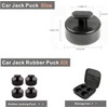 Motcoda 4pcs Rubber Jack Pads Compatible Corvette Lift Puck c5