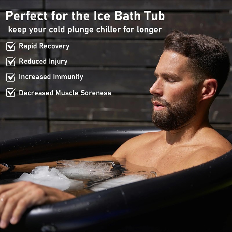 2Pcs Extra Large Ice Block Cube,5lb Ice Cube for Ice
