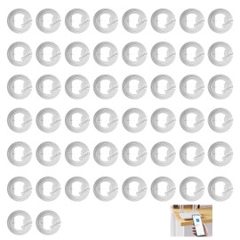 Pack of 50 NFC Tag Stickers, NFC Ntag213 Stickers, Rewritable NFC Chip, NFC Cards, Programmable 144 Byte Memory, NFC Chip NFC Card, NFC Sticker for All NFC-Enabled Mobile Phones and Devices