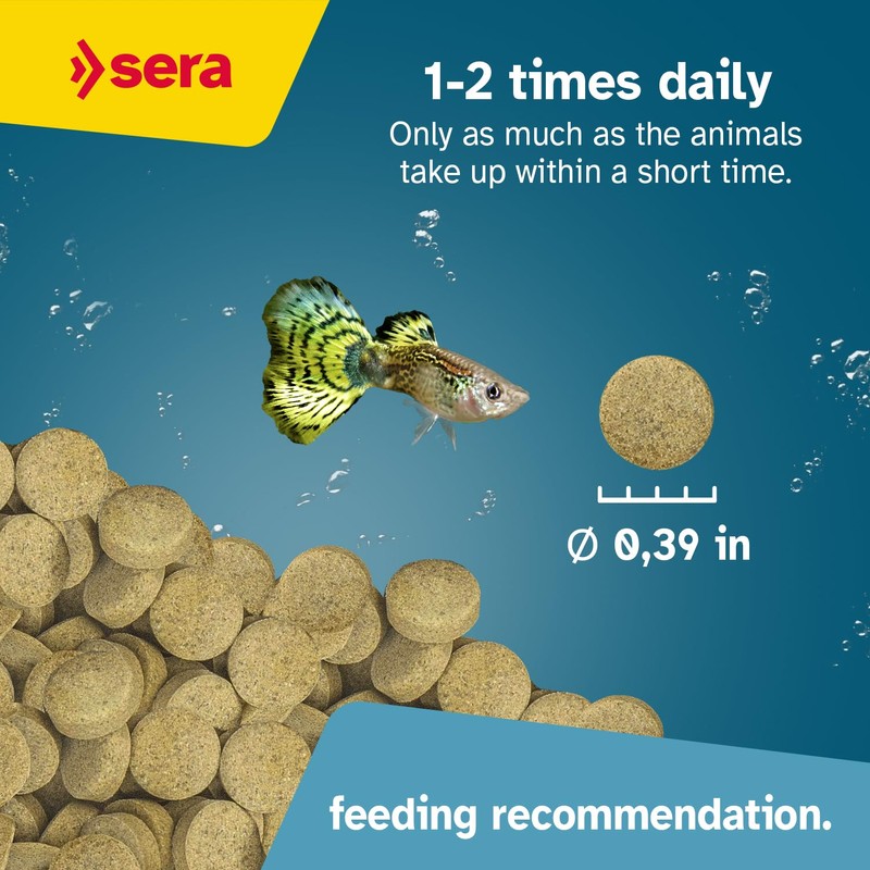 Sera O-Nip Nature 265 Tabs 8.45 oz | Complete Feed