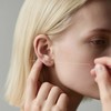 Gusruvti 180 Pcs Ear Piercing Cleaner Floss Disposable earring piercing