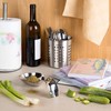 Excelsa Roll Holder, Stainless Steel, Silver, 15 x 30 cm