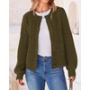 BTFBM Cardigan Sweaters for Women Fall 2025 Long Sleeve Button