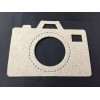 Camera / Photo Frame Chipboard 6 Die Cuts Embellishments scrapbooking
