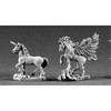 Dark Heaven Unicorn Foal & Pegasus Hatchling RPR 02207