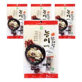 능이버섯 삼계탕 백숙재료 80gx4개 Neungi Mushroom Samgyetang & Boiled Chicken Ingredients 80g x 4 Packs