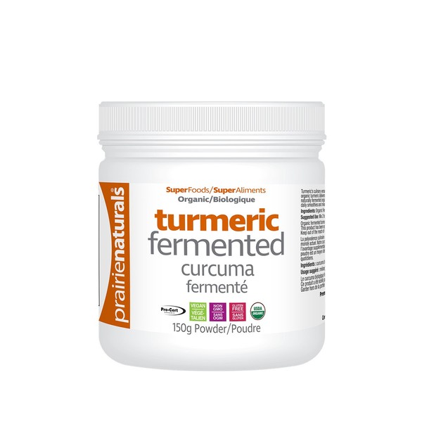 Prairie Naturals Fermented Organic Turmeric Powder 150 g