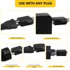 6 Pack European to US Plug Adapter, Travel Small European