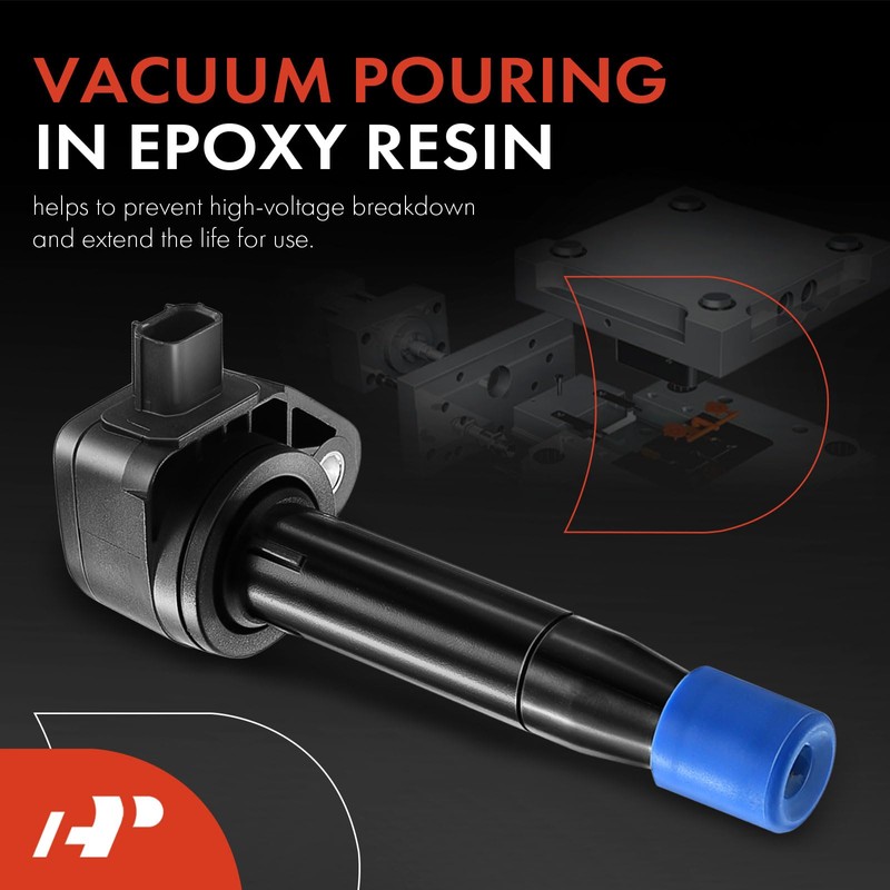 A-Premium 6PCS Ignition Coil Packs Compatible with Honda & Acura