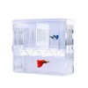 Tiberham Fish Breeding Box, Acrylic Floating Fish Hatchery Isolation Box,