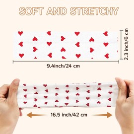 ASDIIT 8PCS Cloth Fashion Workout Headbands for Women Non Slip, Cotton Elastic Head Bands for Women's Hair, Cute Fabric Running Headbands Yoga, Gym Sports Outdoors Accessories