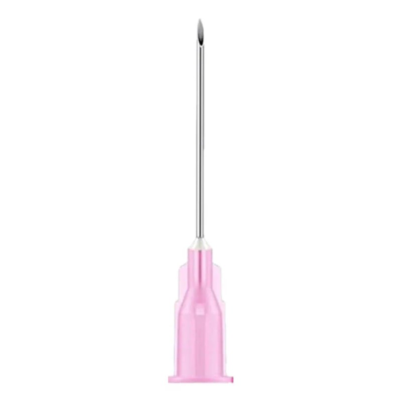 Aguja HiPodérmica Rosa Calibre 18gx38mm Caja Con 100pz 0 Ml