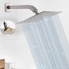 HarJue Shower Arm with Flange and Teflon Tape, Wall Mounted