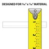 Outwater Plastics Black 5/16"X 7/16" X 3/64" (.047") Thick Styrene