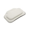 Croydex Bath Pillow, White (BG2070-22), Non-Slip Bath Pillow, 21 x