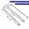 Leship Burner Tube Set Replace for Weber 7508, Genesis Silver