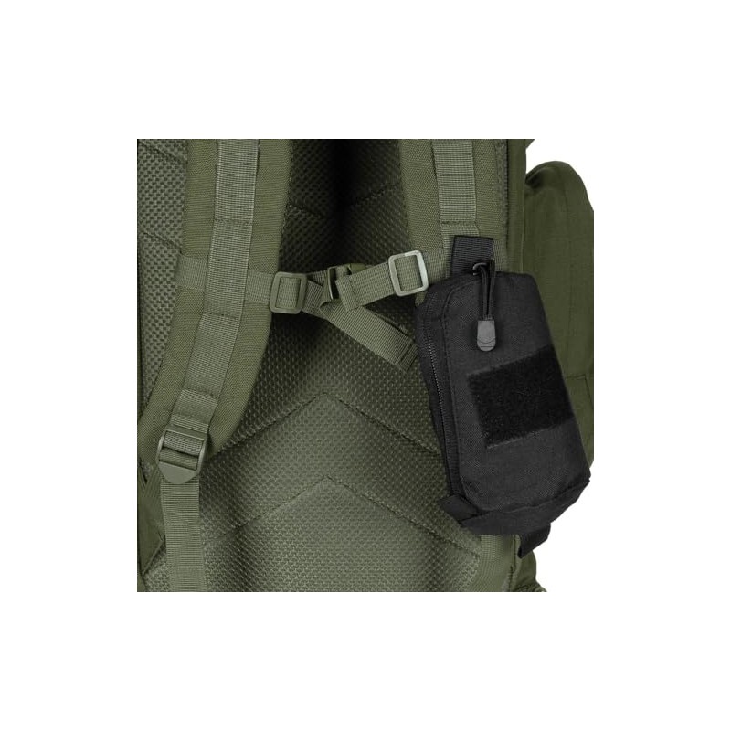 MFH MOLLE Shoulder Strap Bag, black, Casual