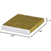 Purolator PBC35667 filtro de aire de cabina
