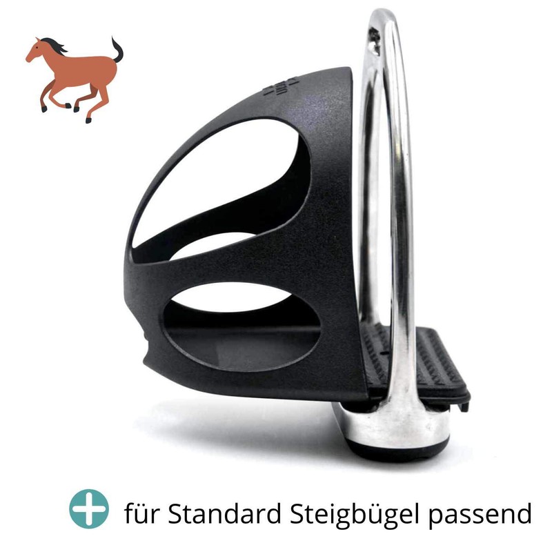 Steigbügeleinlage Durchrutschschutz with 1 Pair = 2 Pieces / Durchrutschschutz
