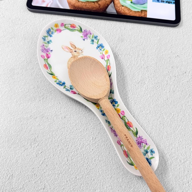 UPware Melamine Spoon Rest Spoon Holder Kitchen Utensil Holders 9.625