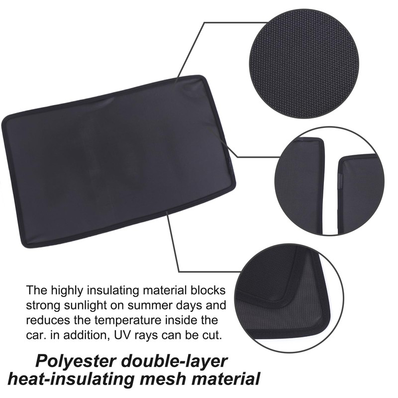 Car Side Window Shades Compatible with Hummer EV Accessories 2024
