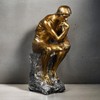 Resin The Thinker Thinking Man Statue Sculpture Frgurine Gift for