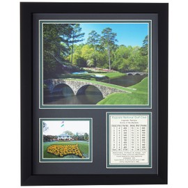 Augusta National Golf Course | 12"x15" Framed Photo Collage | 12th Hole