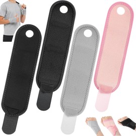 Kids Wrist Brace Set 4 Pack Adjustable Support Straps for Sports Sleep