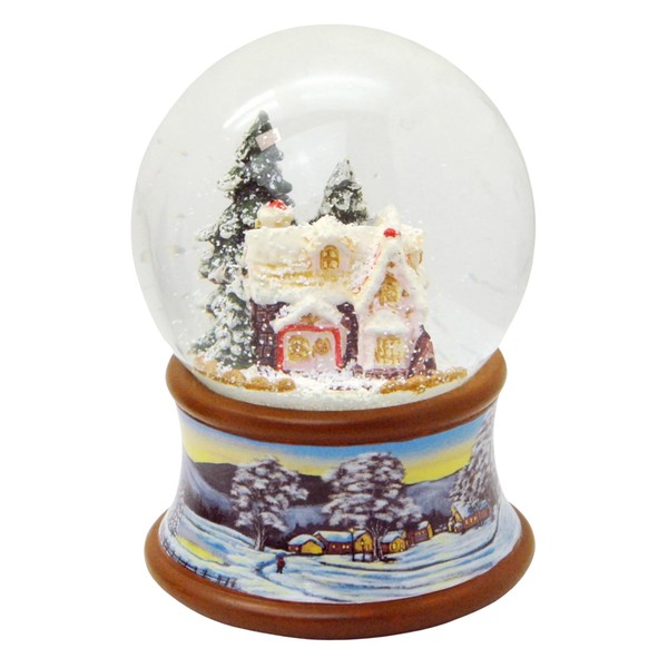 20195 Snow Globe Sugar Bakery House Christmas Bakery on Nostalgic