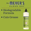 MRS. MEYER'S CLEAN DAY Liquid Dish Soap, Biodegradable Formula, Lemon