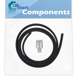 W10542314 Dishwasher Door Gasket Replacement for Whirlpool DU1055XTSB3 Dishwasher - Compatible with W10542314 Door Seal - UpStart Components Brand