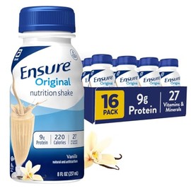 Ensure Original Nutrition Shake, Vanilla, 8 Ounces, 16 Count