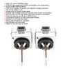 Pair Universal HID Xenon Bulb for Front Fog Lamp Headlight