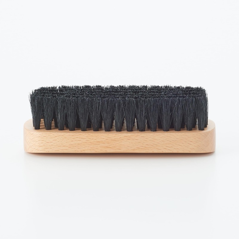 MUJI Beechwood Shoe Polish Brush, Natural MAD06A7S