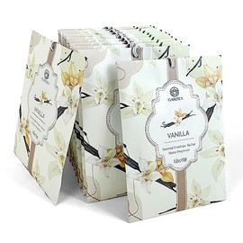 Vanilla Scented Sachets - 12 Pack, Long-Lasting Home Fragrance Sachet Bags, Large Fresh-Scented Packets, Sachets for Drawers and Closets