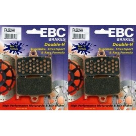 EBC Sintered Double H Front Brake Pads (2 Sets) 2007-2009 Yamaha FZS600 FZ6 / FA252HH