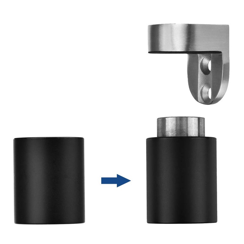 Lizavo DS-004 Stainless Steel Noise Cancelling Magnetic Door Stop with