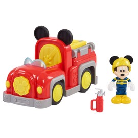 Mickey, Vehicle with 1 Figure 7.5 cm and 1 Accessories, Fireman Model, Toy for Children from 3 Years, GIOCHI PREZIOSI, MCC063