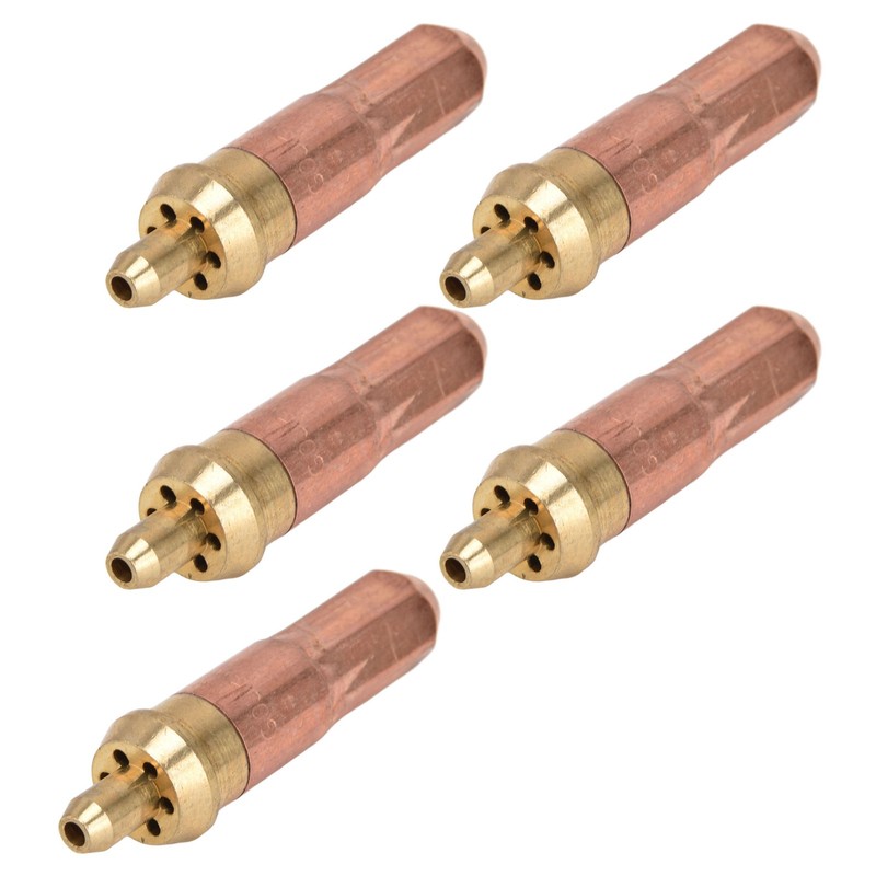 5Pcs Propane Cutting Torch Tips Plum Ring Shape Consumables Accessories