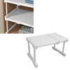 Expandable Closet Shelf Organizer Adjustable Space Saving Wardrobe Sink Tension