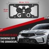 No Drill Front License Frame Compatible with Acura RDX 2013-2024